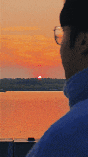 跟着节气游泰安 | 泰安落日打卡点悄然走红，橘色浪漫搭配粉色沙滩，游客友好度100%