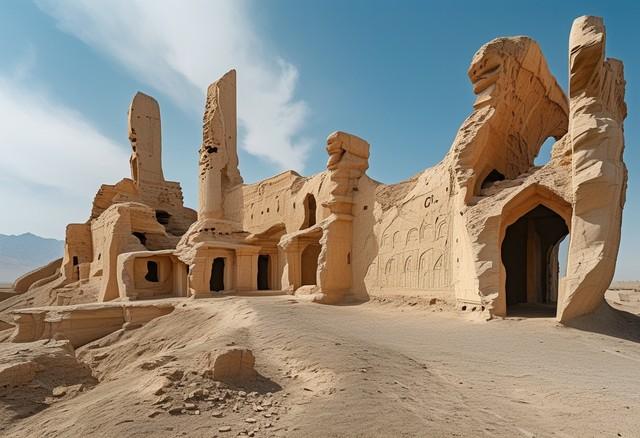 新疆库车的历史遗迹和丝路文化