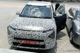 新车 | 6/7座紧凑型MPV，增加电动版，新款起亚佳乐测试车曝光图片