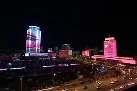 灯光秀来了！呼和浩特最美夜景陪你迎国庆图片