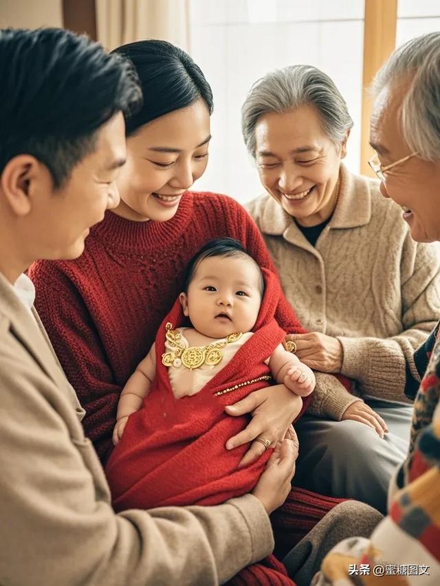 适合宝宝满月发的文案，高雅不落俗套