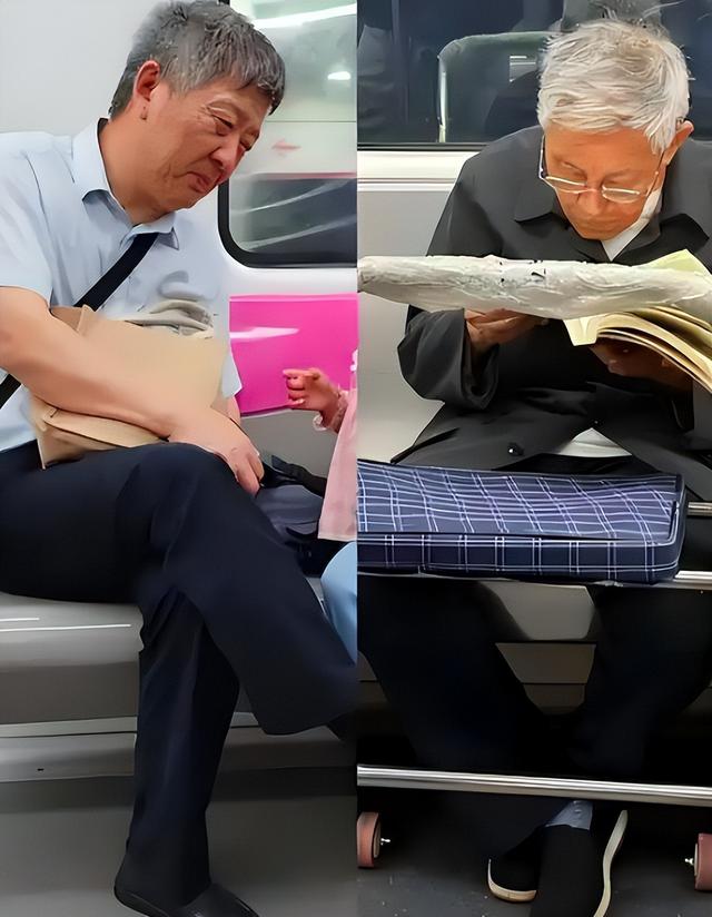 被“上海地铁老大叔”惊艳了！不染发、不装嫩，却个个优雅有品位