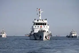 孟 彦：海警船抵近金门，台巡防艇正面对峙，台退将：麻烦大了图片
