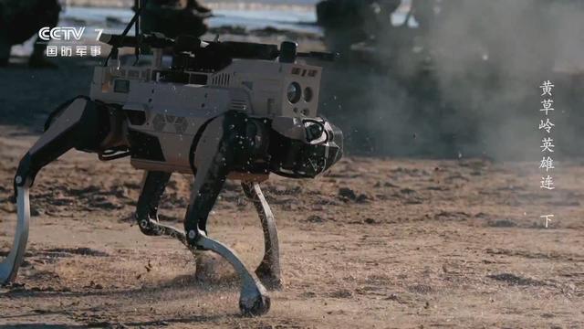 解放军首次展示机器狼冲滩有何意味