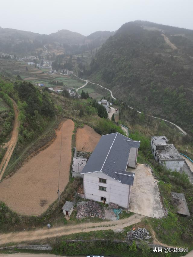 环城贵阳花溪苗王坡越野大环线之青岩段达夯翁拢“冈仁波齐”风景