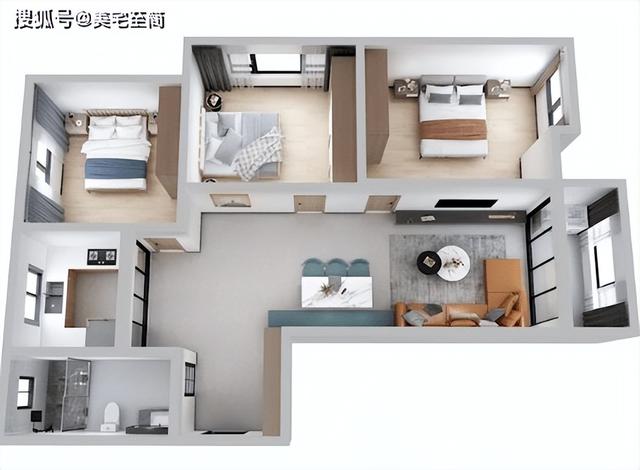 经典三居户型大优化，让你的房子更宜居