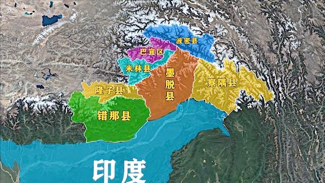 我国藏南二县被一座大山分隔，一旦被打通，藏南将更加稳固