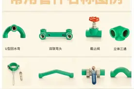 PPR水管常用管件名称图例 生活方方面面都用的上的知识 值得收藏图片