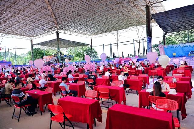 安心来！明天第36届观音山万人相亲会甜蜜相约，主会场遮阳避雨