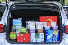 返程！后备箱里装不下了……图片