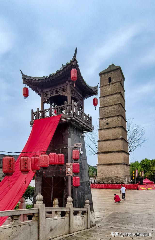 洛阳洛邑古城：喜迎国庆