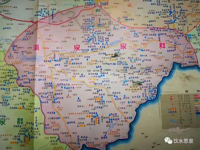 最全的济南市泉水分布位置图（有图有真相）