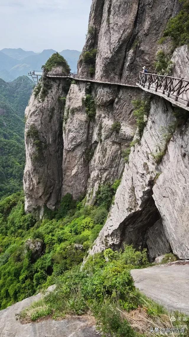 雁荡山百岗尖显胜门穿越,这条风光绝美的经典徒步线路你可去过