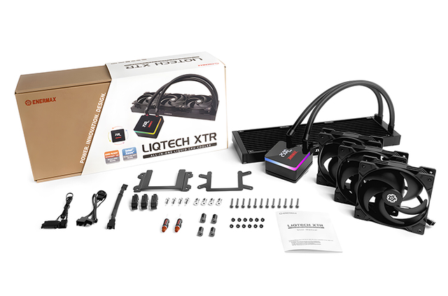 550W散热力压350W猛兽！安耐美LIQTECH XTR成AMD新品黄金搭子