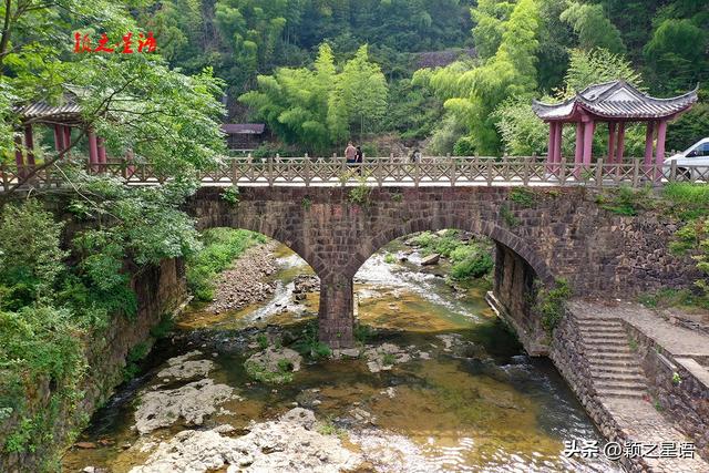 赏秋胜地北溪村，三桥并列，时代变迁的见证