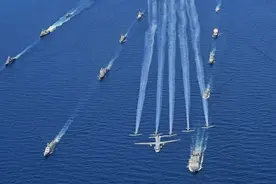 史上最魔幻军演！38国海军齐聚印尼：中美俄同框，要去打外星人？图片