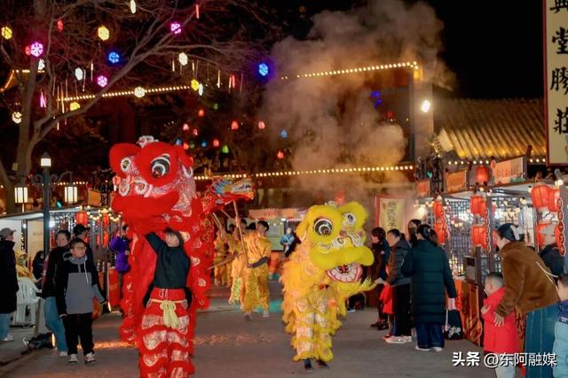 冬至大集燃炸开场！东阿中医药文化旅游区热闹到沸腾！