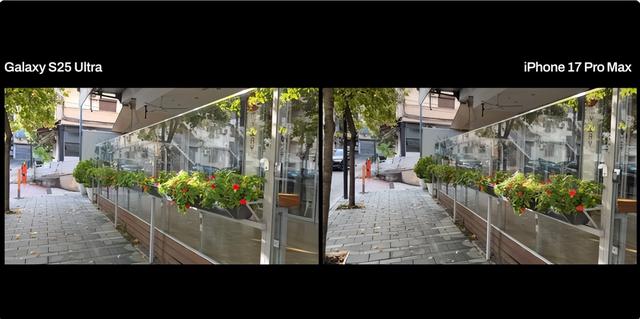 iPhone 17 Pro Max 对比 Galaxy S25 Ultra – 一天使用相机和电池测试！