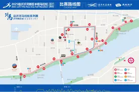 关于2025临沂沂河新区半程马拉松赛期间部分道路实施交通管制的通告图片