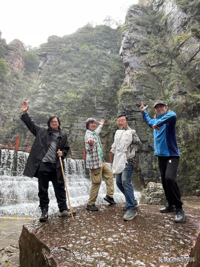 “自然观”名家采风与北京方阵艺术太行山写生基地挂牌