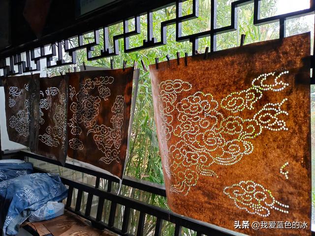 蓝印花布！在南通处处可见，它是这座城市的历史文化印记