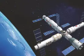 一天下降1公里！我国空间站高度因地磁暴急速下降，已低至374公里图片