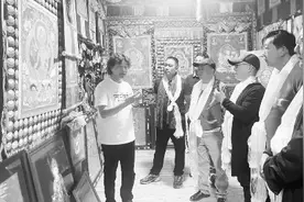 联动“所在地”与“籍贯地”共赢发展——广西青海商会赴青海考察见闻图片