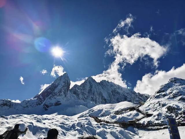 十一月的丽江，给你寄来一封雪后情书