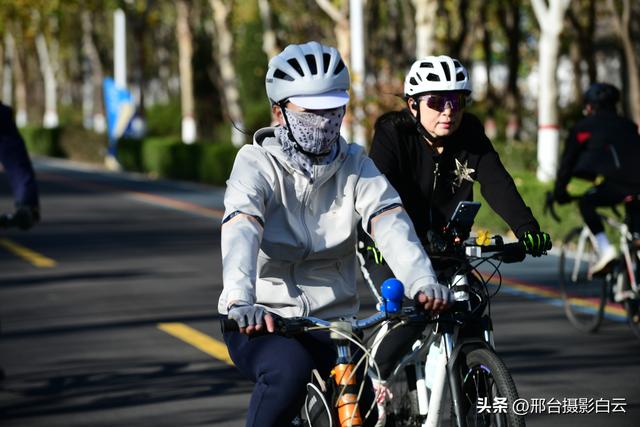 信都区总工会：七里河绿道上的骑行狂欢