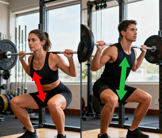 练深蹲总纠结组数？3种训练策略+1年身体反馈