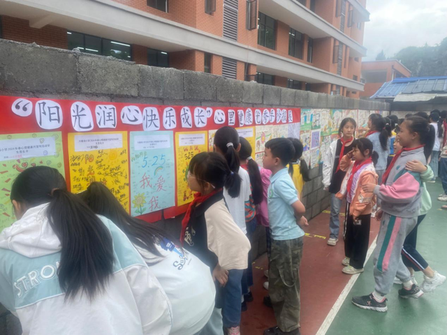 泸溪县兴隆场小学：“阳光润心，快乐成长”心理健康手抄报展示