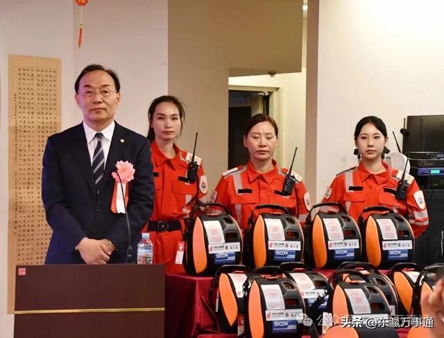 国航日韩支社车载移动AED捐赠项目启动仪式在东京举行