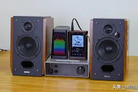 HiFi调音！500元卷王2.0桌面蓝牙有源音箱？漫步者R1700BT+音响图片
