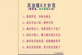 风油精的6大妙用，不知道的赶紧收藏学习！图片