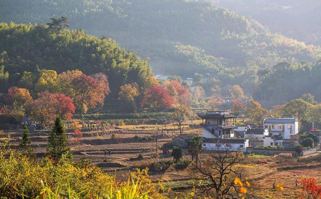 皖南山区最美最迷人的秋色，说它是神仙画的一点都不为过