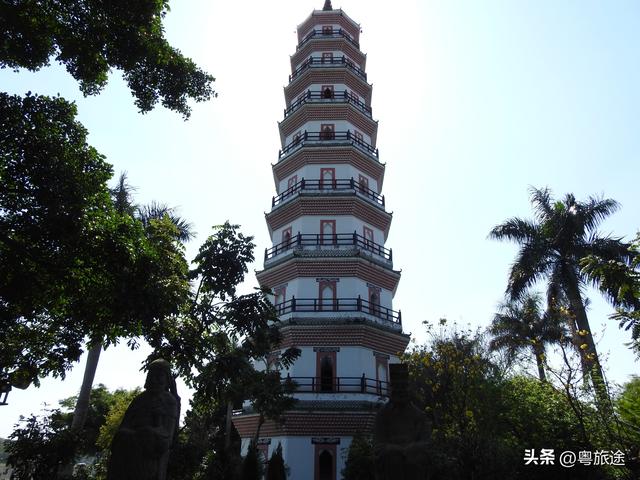 东莞金鳌洲塔，耸立东江边上，见证着岁月悠悠