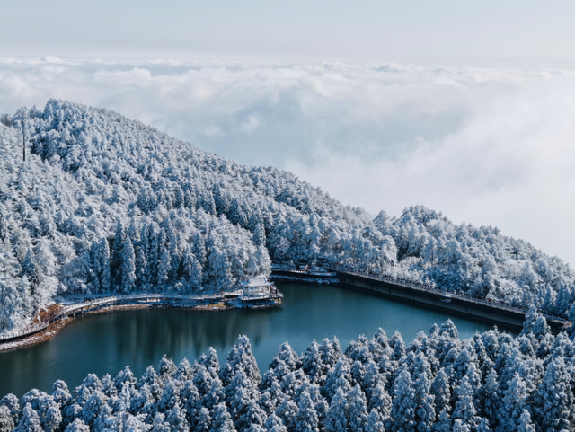 大雪将连下四天！明月山“超长待机”雪季来啦！