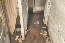 哈尔滨市健康路91号居民反映：5单元地下室常年积水图片