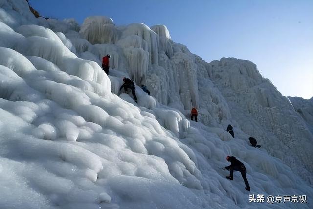北京延庆玉渡山攀冰基地将启 华北冰雪运动添新地标