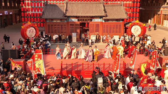 这波古风热潮太惊艳！沈阳汉服节启幕，千年风华点亮中街