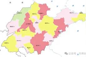 山东省153个县级以上政区地名由来图片