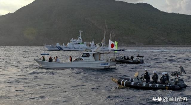 中日舰船正面交锋，中方舰炮威慑对峙，怒向联合国揭其虚伪面目