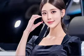 最美车模：性感纯欲、婀娜多姿！这颜值美出了高级感！图片