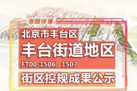 关于《北京市丰台区FT00-1506、1507街区控制性详细规划（街区层面）》（草案）的公示（公示期限30天）图片