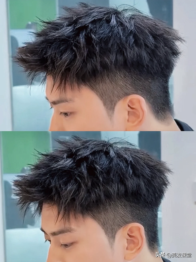 男生选对发型太重要了，剪个短发清爽又精神，出门不费时间打理