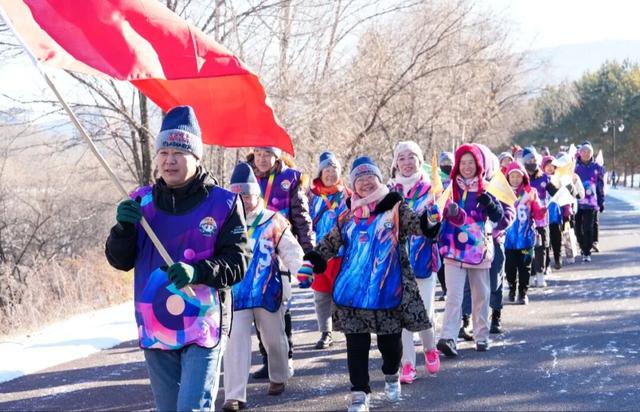 燃动寒冬 徒步传安