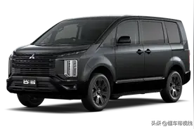 新车 | 售约22万起/2.2T柴油机/四驱MPV，三菱Delica D:5黑色版发布图片