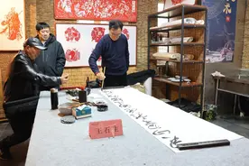 非遗匠心绘岳阳，笔墨丹青迎旅发图片
