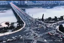 大渡河高架桥+绿心路拓宽+绕城高速，乐山能摘掉“堵城”帽子吗？图片