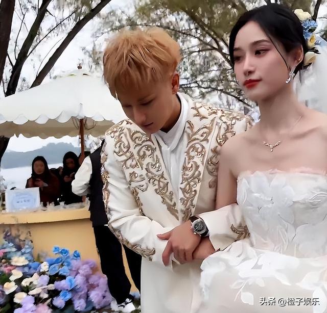 黄子韬大婚，徐艺洋戴500克婚戒，黄子韬突发尴尬症，喜婆婆太逗